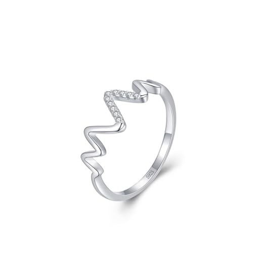 Bague de fiançailles simple en argent pour sceller votre amour