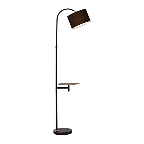 Lampe sur pied pour chambre et salon : créez un coin lecture chaleureux avec étagères en fer