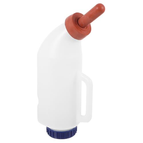 Toyvian biberón para terneros biberones botella de biberón de alimentación para ganado botella de leche de cordero alimentador de cachorros biberón para ovejas el plastico