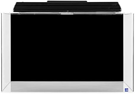 SeaClear 29 gal Show Acrylic Aquarium Combo Set, 30 by 12 by 18", Black