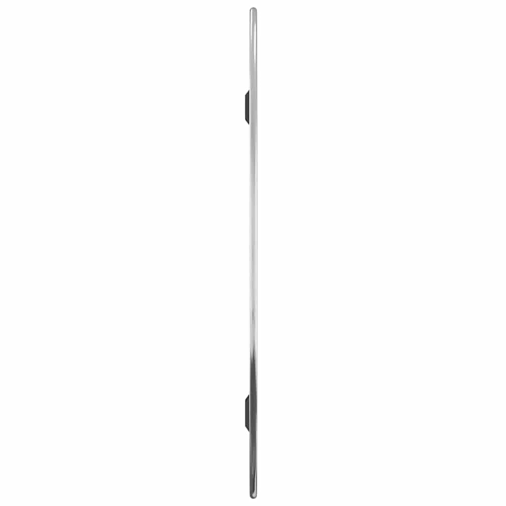 vidaXL Espejo de Pared Plateado 60x50 cm