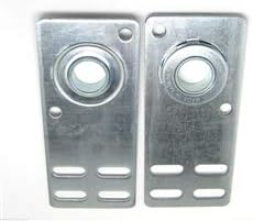 Garage Door End Bearing Plates- 1 Pair - 6-5/8