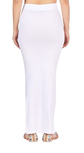 Image of Studio Shringaar Women's Pure Cotton Stretchable Saree Shapewear Petticoat