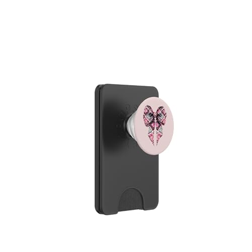 Coquette Bow Dj Disc Jockey Giradischi Modello Ragazza Mamma Rosa PopSockets PopWallet per MagSafe