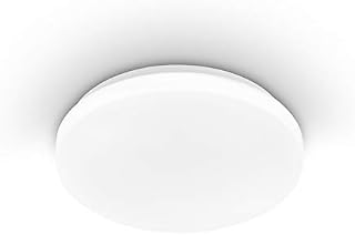 Eglo Pogliola Lampa Sufitowa, Tworzywo Sztuczne, Biały, Średnica 24 cm