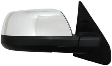 A-Premium Left Driver Side Power Door Mirror Compatible With Toyota Camry 2015 2016 2017 With Power Glass Adjust Non-Heated Manual Folding White