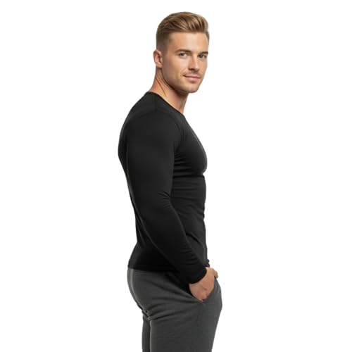 Image of NINQ Half Sleeve Compression T-Shirt - Men's Athletic & Sports Tights for Fitness