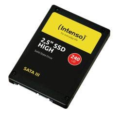 SSD Intenso 240GB SATA3 High 2.5'', 520/500MBs, Shock Resistant, Low Power