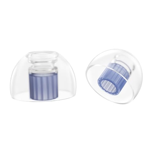Image of SpinFit W1 for IEM - L - Patented Medical-Grade Silicone Ear Tips, Double W-Shaped Tube Core, More Stability
