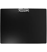 STOBOK A3 Clipboards Plastic Arts Clipboards Low Profile Clip Hardboard Painting Plastic Clip Dra...