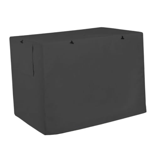 FONDOTIN Ventilated Privacy Cover for Dog Crate Heavy Duty Oxford Fabric Easy Entry Pet-Friendly Weatherproof