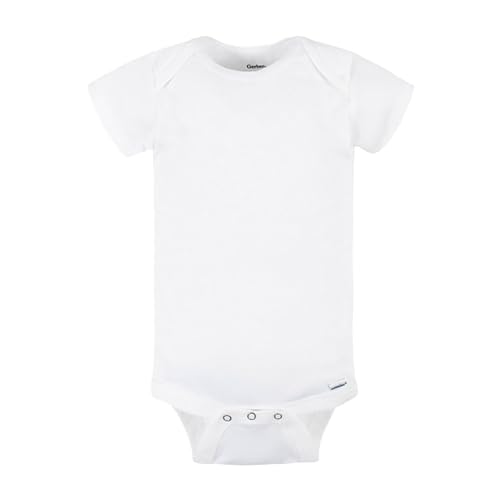 Image of Gerber Unisex Baby 5-Pack Short Sleeve Variety Onesies Bodysuits