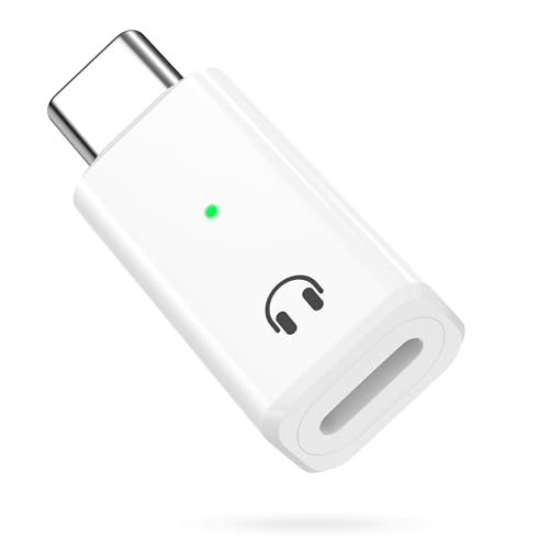 AuviPal Adaptateur USB-C Vers Lightning Audio - Convertisseur Casque Pour IPhone, IPad, MacBook Et Appareils Type-C