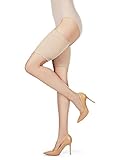 MeMoi BodySmootHers Anti Chafe Shaping Thigh Bands Nude Large