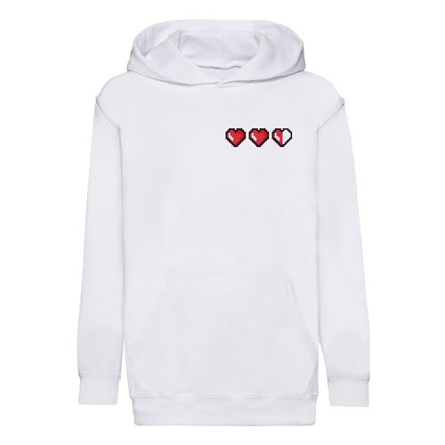 Hoodie premium enfant retro gaming aux finitions soignées