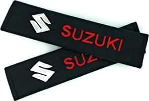 2pcs Car Seat Belt Protectors for Suzuki,Soft Comfortable Protective Cover for Car Seat Belt Car Interior Accessories