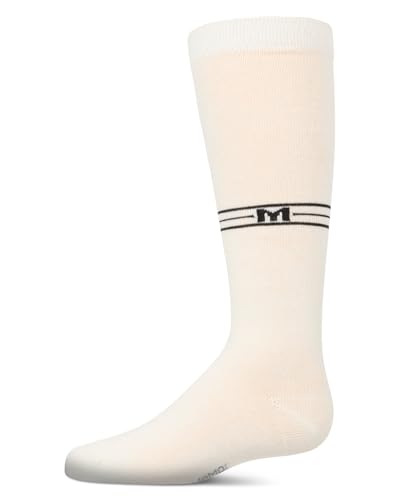 MeMoi Girls Stretch Cotton Multi Stripe M Graphic Knee Sock3