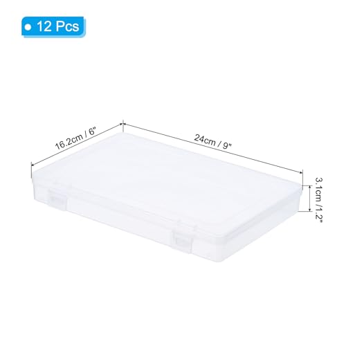 Boîtes de rangement à couvercle à charnière PATIKIL pour trier vos petits objets