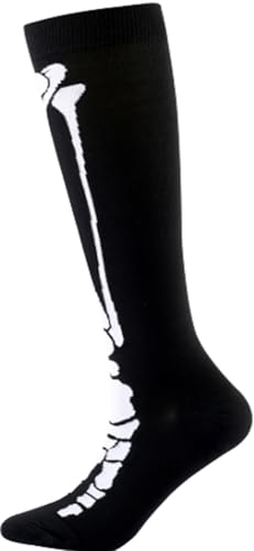 Image of Women's Knee High Compression Socks for Running Work Support Nurses Pregnancy Travel,Colorful Over The Calf Socks,#W402