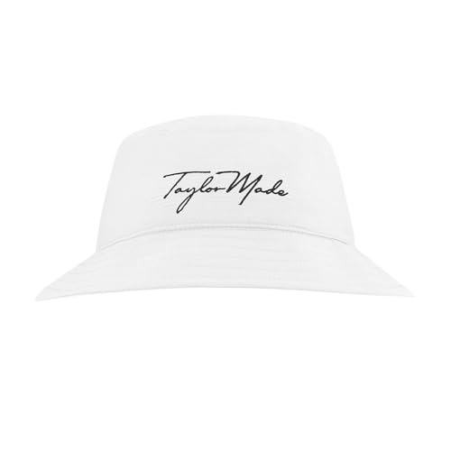 TaylorMade Golf Radar Bucket Hat White Small/Medium