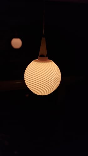 Lampenschirm klein-mini Lampe, Hängelampe Form Twist Line