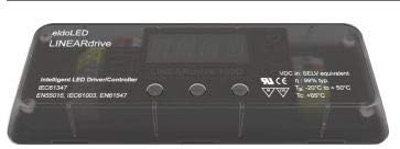 LINEARdrive 180D DMX/RDM, 4 control channels, constant voltage, 4xLED outputs, plastic long