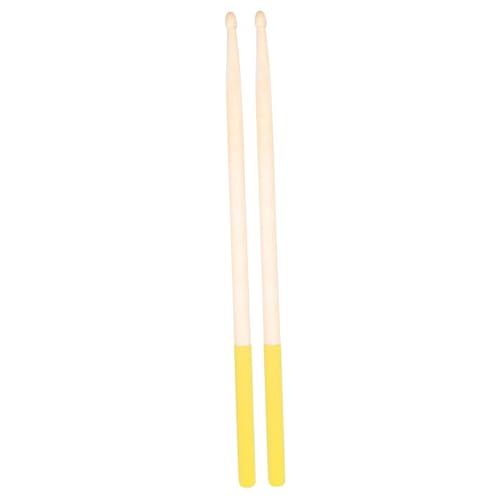 Baquetas BESPORTBLE de madera de arce, ligeras y antideslizantes, 1 par, para práctica en baterías acústicas y electrónicas miniatura 1