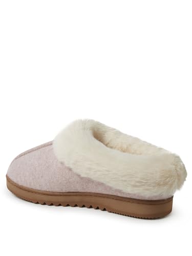 Dearfoams Women's Chloe Soft Knit Clog Slipper3