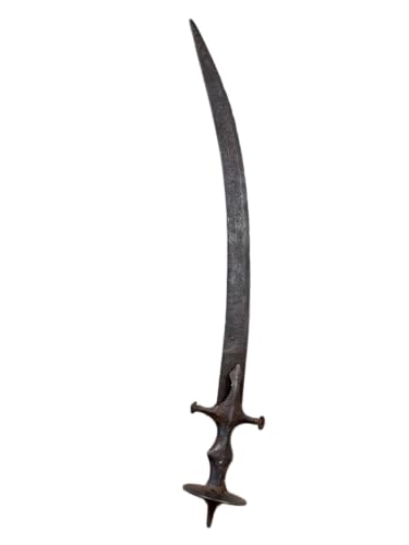 Antique Vintage 19th Century Curved Sword, Rare Collectible Period Piece