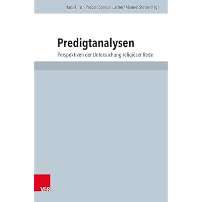 Predigtanalysen