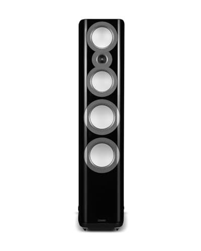 Mission ZX-5 Floorstanding Speakers (Pair) – Premium Passive Hi-Fi Tower Speakers, British Engineered, Dual 6.5