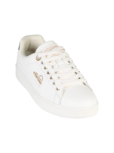 Colore: Panna Sneakers Basse da Donna Stringate - Taglia 37
