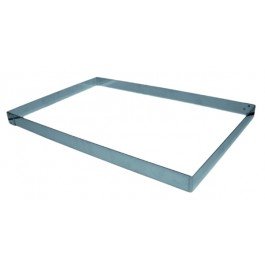 Mallard Ferriere-RECTANGLE INOX de 57 x 37 x 3.5
