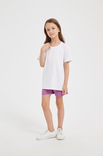 2-Pack Kids Cotton T-Shirts Short Sleeve Basic Tops for Toddlers Boys and Girls4