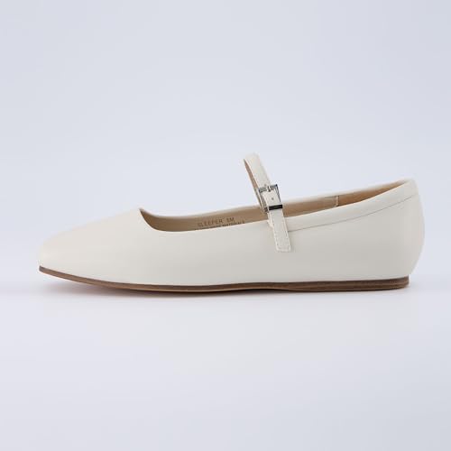 CUSHIONAIRE Women's Sleeper Mary Jane Flat with +Memory Foam and Wide Widths Available2