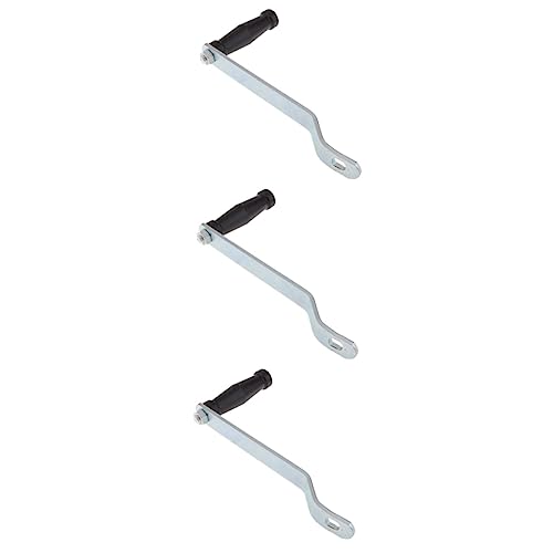 MOTHNUR 3st Winschkurbel Bootsabdeckung Notfall LKW -zubehör Haltegriffe Griffe Schutz Kanu System Windenpfosten Für Bootsanhänger Stoßstangen Camper Bootsgriff Bootssitz Black Verzinkt