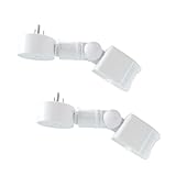 Plug in Motion Sensor Outlet Light Control,Indoor Motion Sensor Switch Plugs,120 Degrees Sensing Range Motion Activated Detector Plug Outlet for Garage Patio Aisle Room (2 Pack)