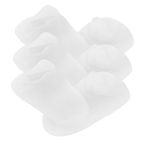 TOVINANNA 3 Pairs Silicone Foot Socks Moisturizer Spa Pedicure Socks for Men Women Breathable Beach Protective Foot Softening Film for Travel and Home Use