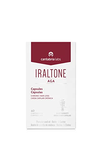 Iraltone Aga Capsulas - Complemento Alimenticio Para El Manejo de la Caída Capilar Crónica,...