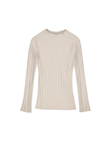 Mayoral Knit Mockneck for Girls H. Sand
