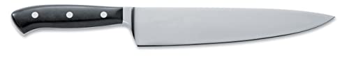 F. DICK Kochmesser, Küchenmesser, Premier Plus (Messer mit Klinge 23 cm, X50CrMoV15 Stahl, nichtrostend, 56° HRC) 81447232, Schwarz, 36 cm