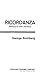 Rochberg: Ricordanza (Soliloquy for Cello and Piano)