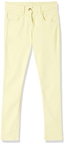 Image of Blink Street Girl's Slim Jeans (BS-1501-16 Pastel Yellow 5 /6YR)