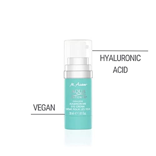 M. Asam Aqua Intense Eye Cream (30ml), gentle yet effective under Eye Cream with Hyaluronic Acid - Image 3