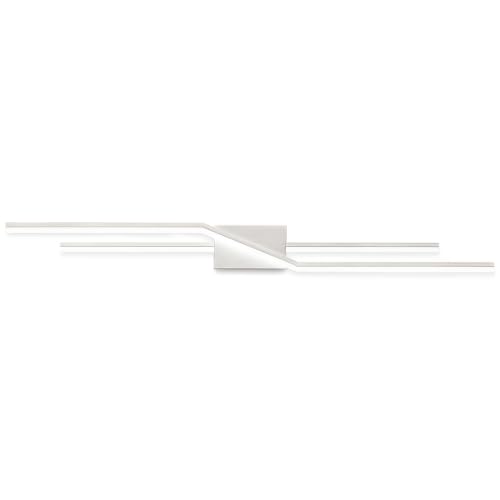 Image of SOLFART Bathroom Vanity Lights Over Mirror 48 Inch Modern Brushed Nickel LED Bathroom Lights Dimmable Wall Light