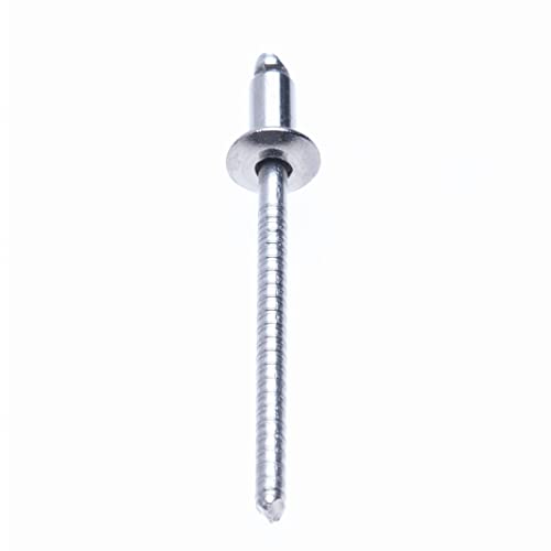 4mm x 8mm A2 Stainless Steel Blind Rivets, 50 Pack Rivets for Metal ...