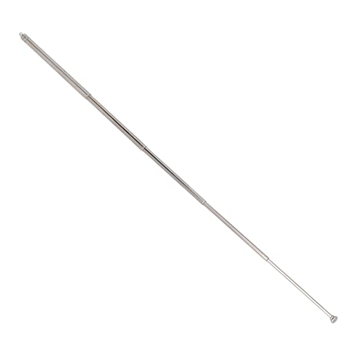 Remote Control Car Aerial Roberts Radio Replacement Silver Stainless Steel + Brass Telescopic Antenna M3 Male Thread 5 Sections For Tv Electric Toy Lamp Vcd
