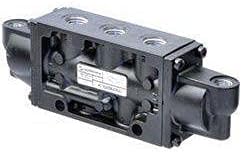 K71DA00KS6KA2 Norgren Nugget 200 Series Two-Position, Five-Way Air Actuated, Spring Return, 1/4 inch NPT ported Valve