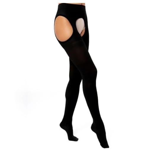 TQPUWT medias sexys con liguero, 1 par Panty de Microfibra de 120 den con Liguero incorporado, hasta el muslo Opaco Medias, Elegante, Cómodo, Caliente, Suave, Medias con suspensión, negro