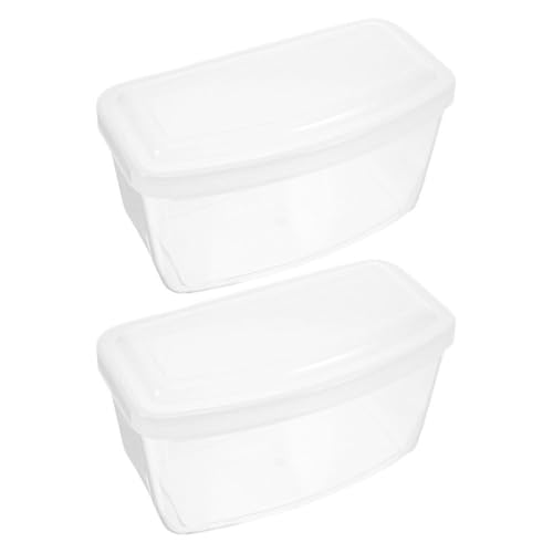 Caja de almacenamiento para gafas de buceo GLEAVI con diseño portátil de PP resistente, 2 uds